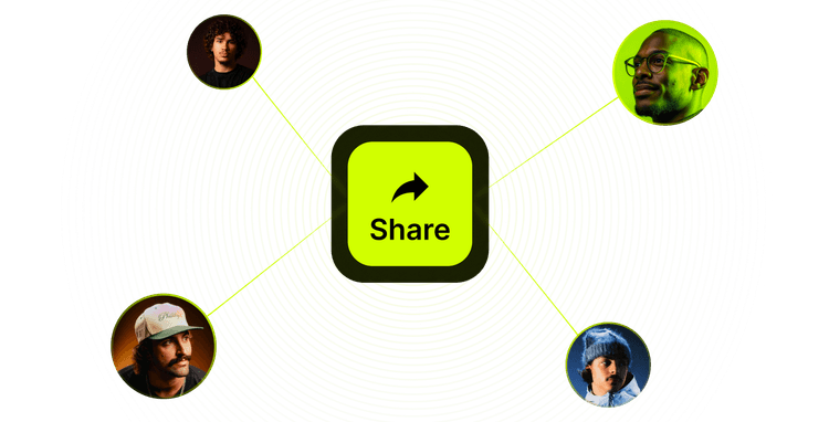 Share your referral link illustration